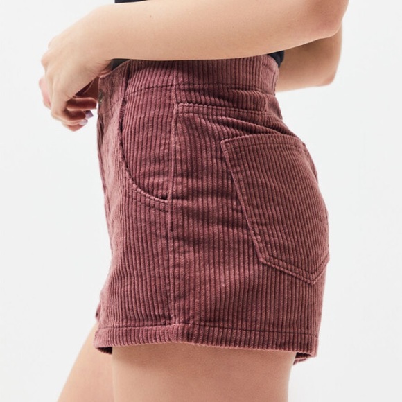 Pink Corduroy Mom Shorts Pac Sun - Picture 6 of 7